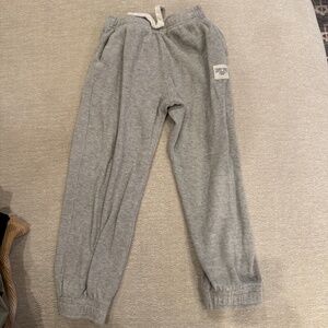ZARA Kids Gray Waffle Knit Jogger Pants